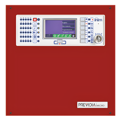 Central de Detección de Incendio / 4 a 36 Zonas / Gestión Gas 4-20 mA / Extinción EN 12094-1 / Pantalla Táctil 4.3" / Cloud Fire / 15.7 ft (4.3") Display | PREVIDIA-MSR