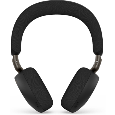 Headset Empresarial Inalámbrico / Bluetooth 5.3 / AI Jabra ClearVoice™ / ANC Adaptativo Avanzado / On-Ear Ultraligero 180g / Hasta 22h Llamadas / 110h Música / Certificado Microsoft Teams-Zoom-Google Meet / Busylight 360° / Auracas | EVOLVE375UC