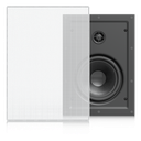 Altavoz Empotrable de Pared / Woofer 6.5" / Tweeter 1" Pivote ±15° / 130W 8 Ohms / Cobertura Simétrica Axial 90° / NDAA Compliant | UACC-IN-WALL-SPEAKER