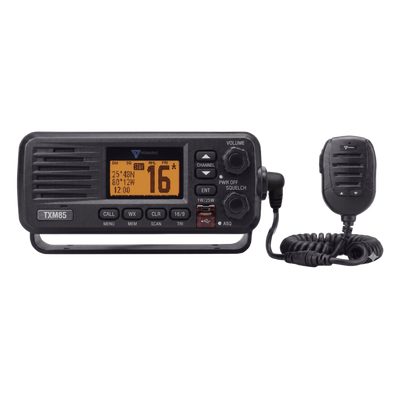 Radio VHF Marino / 25 W / IPX7 1 m (3.3 ft) / Dual y Tri-Watch / Canales Internacionales / Altavoz 4.5 W | TXM85