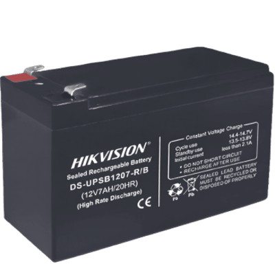 Bateria de Plomo Ácido / 12 VCD / 7 Amp / Ideal para UPS, EPS y Uso General / Certificación CE / Paquete de 5 Piezas | DS-UPSB1207-R/B(5PCS)