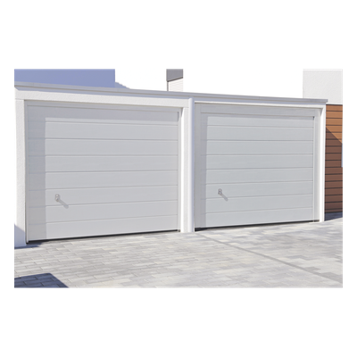 Puerta de Garage Residencial / Aislada / 12×8 pies / Poliuretano 43 mm / Calibre 26 / Estilo Americano | GARAGE-128