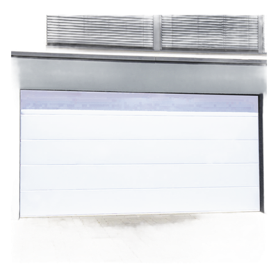 Puerta de Garage / Línea Central / 12x9 pies (3.7x2.7 m) / Aislada / Estilo Americano / Calibre 26 / Poliuretano 45 kg/m³ | GARAGE-129