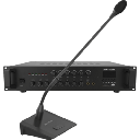 Kit de amplificador de Audio + Micrófono | Voceo | Música ambiental  | 120 watts | DS-QAEKITMIC-120