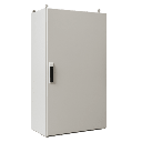 Gabinete de Acero IP55 / 800 x 1600 x 400 mm / IK10 / Carga 80 kg / Placa Trasera 750 x 1565 mm / Exterior | PST8016040AT