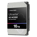Disco Duro Data Center / 16 TB / 7200 RPM / SATA 6 Gb/s / SAS 12 Gb/s / CMR / HelioSeal / 2.5M-hour MTBF / 3.5 Pulgadas | WUH722016CLE6L0
