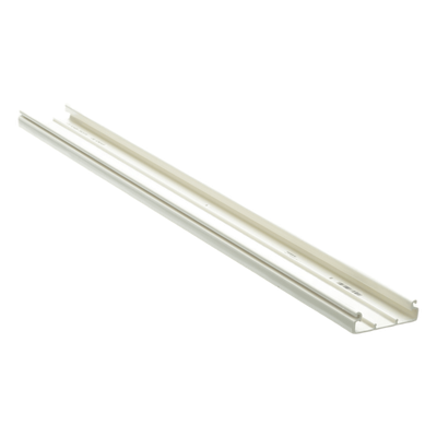 Canaleta Base No Metálica / PVC Rígido / 60.3 x 18.5 x 3000 mm / UL94V-0 / 600V / Blanco Mate | T45BIW10