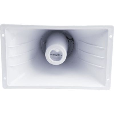 Bocina Corneta Voceo / 40 W / 8 Ohms / 95 dB a 15 m (49.2 ft) / RCA / 7.6 m (25 ft) / Intemperie | LMHORNPHONO