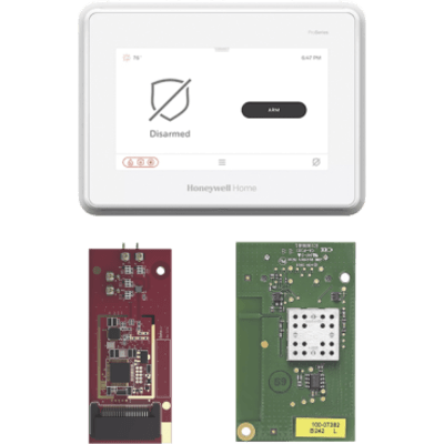 Panel de alarma todo-en-uno con pantalla táctil de 7 pulgadas y módulo de toma de control para sensores 5800, 2GIG, DSC, ITI/Qolsys y Bosch | PROA7FATAKEOVR1