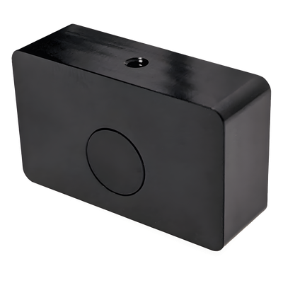 Sensor de Presencia y Airbutton / Time-of-Flight IR / 250 cm (8.2 ft) / 10 Zonas / 27° FoV / IP67 / Aluminio Negro | XY-250B