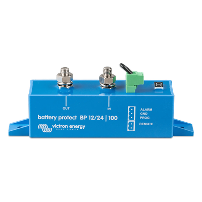 Protector de Baterías / 12/24 V / 100 A / Desconexión Automática / Autodetección de Sistema / Protección de Sobretensión | BP100A