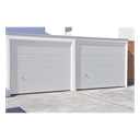 Puerta de Garage / Línea Central / 9x8 pies (2.74x2.44 m) / Aislada / Estilo Americano / Calibre 26 | GARAGE-98