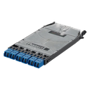 Cassette de Fibra Óptica / 6 Puertos LC Duplex / 12 Fibras Monomodo OS2 / Empalme por Fusión / 500 Ciclos de Conexión / 0.35 dB Pérdida de Inserción | FHS9N-12-10N