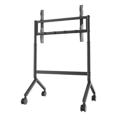 Soporte Móvil para Pantalla / 65" a 90" / Carga 90.9 kg (200 lbs) / VESA 200x200 a 800x500 / Altura Ajustable 1110-1560 mm (43.7"-61.4") / Ruedas 360° | P100NB