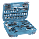 Juego de herramientas manuales / 76 piezas / Acero de alta resistencia / Brocas y puntas para metal, concreto y madera / Maletín organizador | E-10899