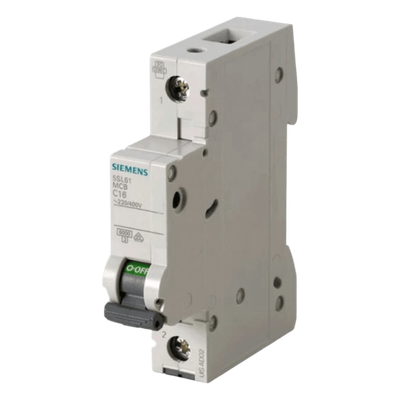 Interruptor Automático Magnetotérmico / 1 Polo / 10 A / 6 kA / Curva C / 400 V | 5SL61107CC