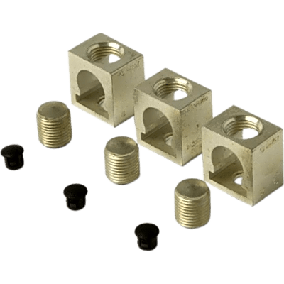 Zapata para Interruptor Automático / Conexión QR / Aluminio-Cobre / 300 kcmil / Kit 3 Piezas | 3TA1QR300