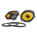 Bocina Coaxial 2 Vías / 5 x 7 Pulgadas / 50 W RMS / 4 Ω / 40 Hz a 24 kHz / Tweeter Aluminio 19 mm | 10-03350-00