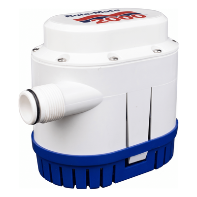 Bomba de Achique / 7,570 l/h (2,000 GPH) / Sensor Electrónico Integrado / Auto Encendido/Apagado / Conexión 1" NPT / Protección de Batería | RM2000A