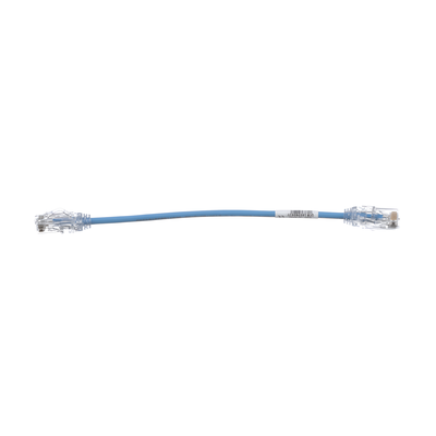 Cable de Parcheo UTP / Cat6A / 28AWG / CM-LSZH / 20 cm (0.66 ft) / Azul | UTP28X0.2MBU