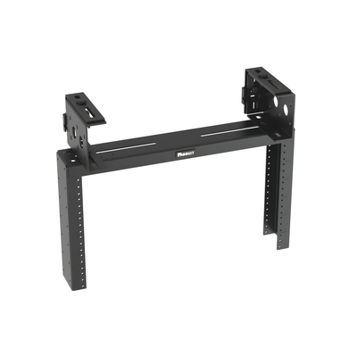 Rack de Distribución Aéreo / 6 UR / Rieles Roscados #12-24 / Carga 36 kg (80 lb) / Montaje en Techo | PZLRB6U