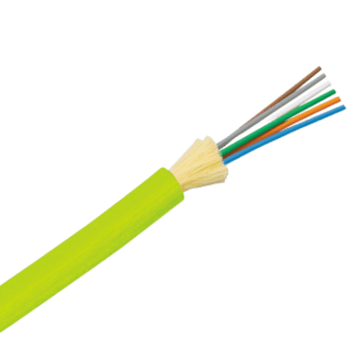 Cable de Fibra Óptica / 24 Hilos / Multimodo OM5 50/125 / Tight Buffer 900 µm / Interior / OFNP Plenum / No Conductivo | FODPW24Y