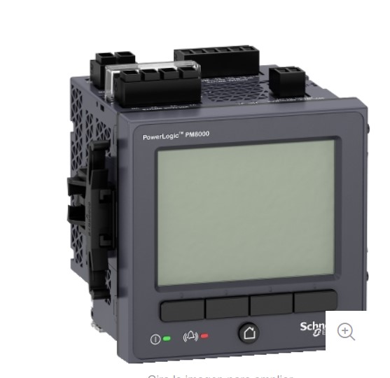 SSMELE Medidor de energía PowerLogic para empotrar, armónico 63, memoria de 512MB y 50+ alarmas