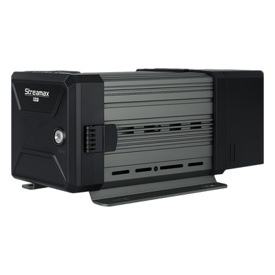 DVR Móvil / 16 Canales Totales / 8 AHD + 8 IP / H.265 / 4G / Wi-Fi / GPS / HDD Interno | XMRA8PRO