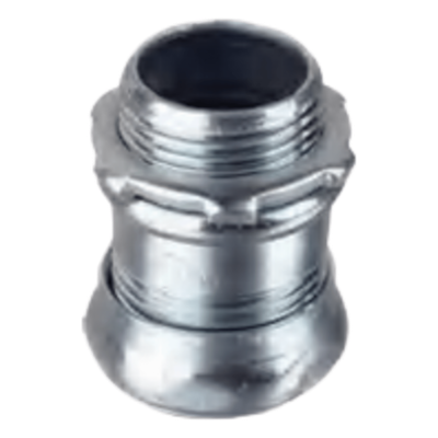 Conector de Compresión / 3/4" (19 mm) / Acero Galvanizado / UL Listed | PST-ES-602S