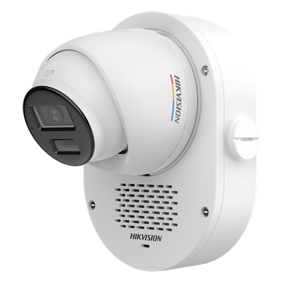 Cámara Turret TURBOHD / 2 Megapixel 1080p / Color 24/7 con Apertura F1.0 / Audio Bidireccional / Luz Blanca e IR 40 m (131.2 ft) / IP67 / Smart-Hybrid Light / 3D DNR | DS-2CE73DF0T-LXTS