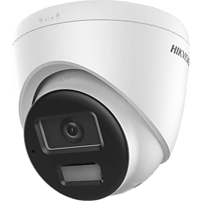 Cámara Turret IP / 2 Megapixel / Dual Light 30 m (98.4 ft) / AcuSense Lite / Micrófono Integrado / IP67 / PoE | DS-2CD1323G3-LIU