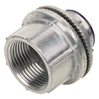 Conector para Áreas Peligrosas / Zinc / 1 1/4 Pulgadas / Clase I División 2 y Zona 2 / Intemperie | HUB-WH4