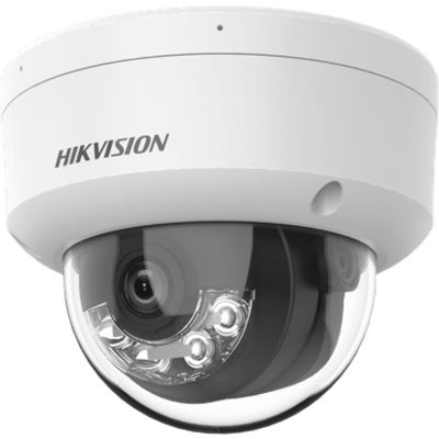 Cámara Domo IP / 4 Megapixel / Lente 2.8 mm / IR 30 m (98.4 ft) / WDR 120 dB / IP67 e IK10 / PoE | DS2CD1143G3LIU