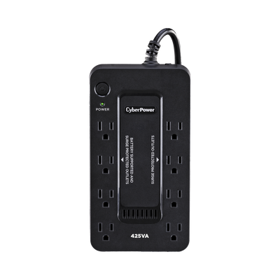 UPS de 425 VA/255 W, Topología Standby, Entrada 120 Vca NEMA 5-15P, Tipo Gabinete Compacto, Con 8 Tomas NEMA 5-15R | ST425