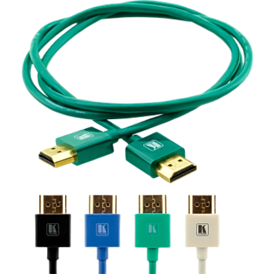 Cable HDMI Alta Velocidad / 4K@60Hz 4:4:4 / 18 Gbps / Conector Delgado 16 mm / Curvatura 36 mm / 1.8 m (5.9 ft) | C-HM/HM/PICO/GR-6