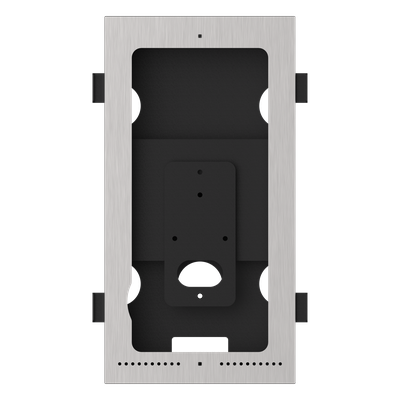Carcasa Gang Box / Montaje Parcial Empotrado / Acero SGCC + SUS316L / 248x129x35.9 mm (9.76x5.08x1.41 in) / 861.1 g (1.898 lb) / Serie DS-K1T673 | DS-KAB673-SF1