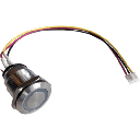 Kit Botones Nexmosphere / 2 Botones S-B90W43 IP65 19 mm + Interfaz XT-B4N6 4 Canales / 256 Combinaciones LED / Controlador XN-125 2 X-talk / Cable USB Split DC | XT-BOTON/2