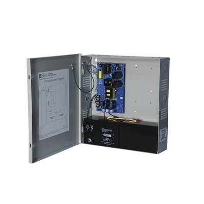 Fuente de Poder ALTRONIX de 24 Vcc @ 10 Amper / 1 salida / Ideal para aplicaciones de Control Acceso/Intrusión / CCTV / Con voltaje de entrada de 115 Vca / Con capacidad de baterías de respaldo / Requieren baterías | SMP10C24X