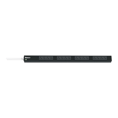 PDU Básico para Distribución de Energía, Enchufe de Entrada NEMA 5-20P, Con 16 Contactos NEMA 5-20R, de Instalación Vertical, 20 Amp, 120 Vca | P16B07M