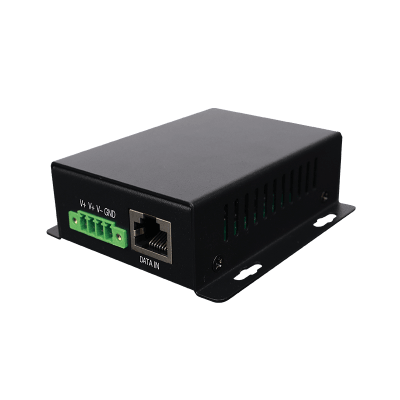 Inyector PoE Industrial / Ideal para Aplicaciones Solares / Entrada 9-32 Vcc / Salida PoE pasivo 24V / Conexión plug and play / Ideales para Enlaces Inalámbricos (Ubiquiti, Cambium, Mimosa, MikroTik) | WI-POE62-24V