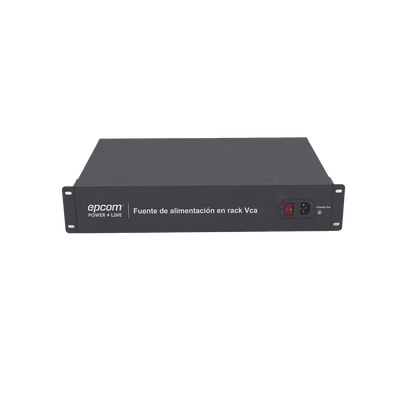 Fuente 24 Vca / Industrial / Tipo RACK / 20 Amperes / 16 salidas / 1.25 Amperes por salida administrada / 2.5 Amperes por salida máxima | RK-24AC-20A