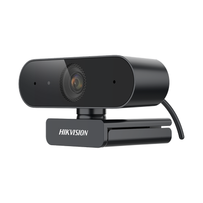 Cámara Web ALTA DEFINICIÓN (1080p) con Autoenfoque / Giro 360° / Gran Angular / Micrófono Integrado / Conector USB / Fácil de Instalar / Reducción de Ruido Inteligente | DS-U02P