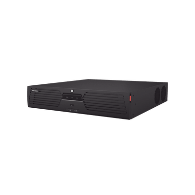 [Doble Poder de Decodificación] NVR 32 Megapixel (8K) / 128 Canales IP / AcuSense / ANPR / Conteo de Personas / Heat Map / 8 Bahías de Disco Duro / Soporta RAID con Hot Swap / 2 HDMI en 8K / Soporta POS / Alarmas I/O / Smart Search | DS-96128NI-M8
