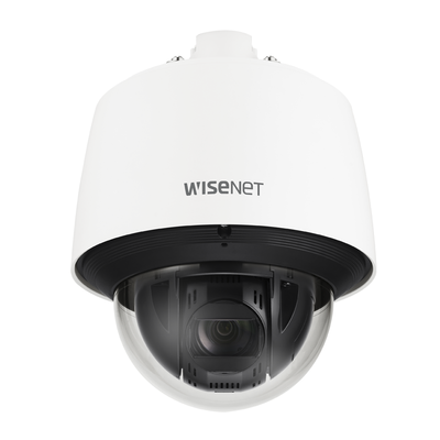 Domo IP PTZ Antivandálico 2MP / Zoom Óptico 25X / H.265 & WiseStream  / WDR 120DB / Exterior IP66 | QNP-6250H