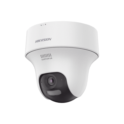 Turret PT  IP 2 Megapixel / Lente 2.8 mm / Dual Light (20 mts IR + 15 mts Luz Blanca) / Wi-Fi / IP54 / dWDR  / H.265 / Audio Bidireccional (Micrófono y Bocina) / Micro SD | DS-2CV1F23G2-LIDWF(B)
