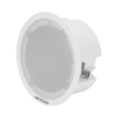 Altavoz Secundario para Montaje en Plafón | 3 Watts | 8 Ohms | Compatible con DS-QAZ1203G1-BE | Uso en Interior  | No Requiere Alimentación Externa | DS-QAZ0203G1-S