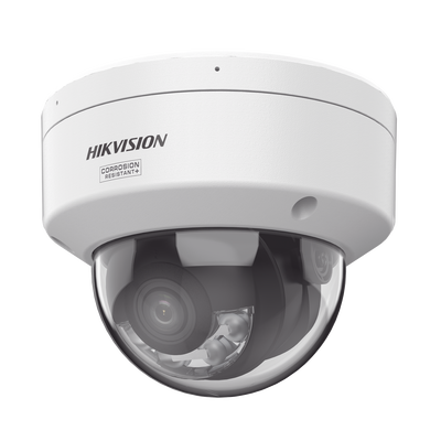 [Dual Light + ColorVu 3.0 + HikAI] Domo IP 8 Megapixel / Lente 2.8 mm / 30 mts IR + Luz Blanca / 2 Microfonos Integrados / Exterior IP67 / WDR 130 dB / ACUSENSE 3.0 / Metal / NEMA 4X / ACUSEARCH | DS-2CD2187G3-LIS2UY