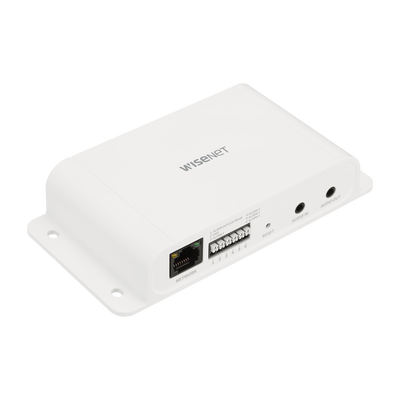 Modulo de E/S de Alarma y Audio por red para camaras PTZ Plus Wisenet | SPM-4210W