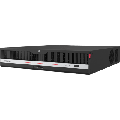 [Doble Poder de Decodificación] NVR 32 Megapixel (8K) / 64 Canales IP / AcuSense / ANPR / Conteo de Personas / Heat Map / 8 Bahías de Disco Duro  / Soporta RAID con Hot Swap / 2 HDMI en 8K / Soporta POS / Alarmas I/O  / Smart Search | DS-9664NXI-S8R