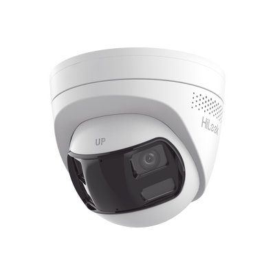 [Dual Light] Turret IP 6 Megapixel / Imagen Panorámica 180°/ PoE / Micrófono y Bocina Integrado / Exterior IP67 / Audio Bidireccional / Alarma Visual y Auditiva Integrada / Smart Supplement Light / Micro SD 512 GB | IPC-T260HAD-LUF/SL